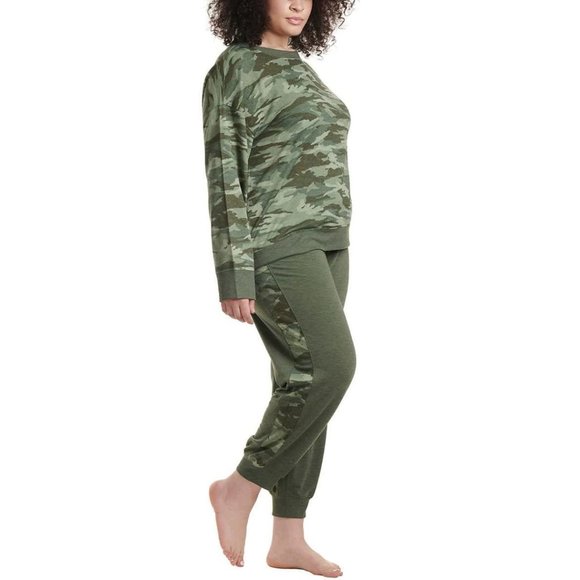 Splendid Camo Plus Size Pajama Lounge Set - 3X - Picture 3 of 3